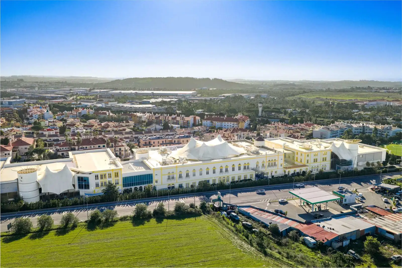 Aerial view of the TASIS Portugal campus